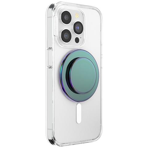 Popgrip Supporto E Impugnatura Magnetica Per Smartphone Compatibile Con Magsafe, Verde Scuro - Foto 4