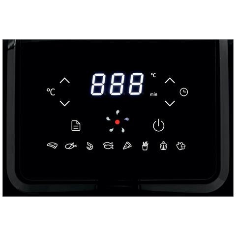 AF1700DB friggitrice Singolo 5 L Da incasso 1700 W Friggitrice ad aria calda Nero, Metallico - Foto 2