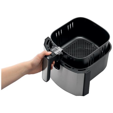 AF1700DB friggitrice Singolo 5 L Da incasso 1700 W Friggitrice ad aria calda Nero, Metallico - Foto 5
