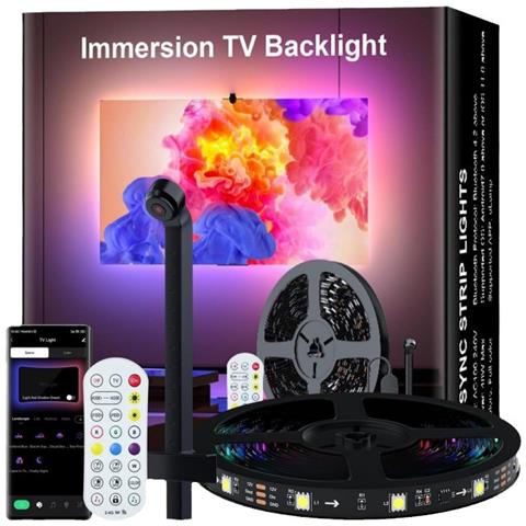 Kit Di Retroilluminazione Tv Led Usb 5v 3.8m Per Tv Da 55 Pollici - Foto 1