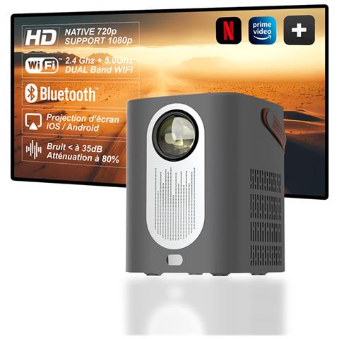 Videoproiettore Full Hd 720p Nara Android Wifi Bluetooth Hdmi 10w - Foto 2