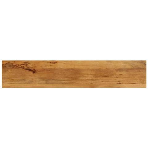 Piano per Tavolo 180x30x3,8cm Rettangolare Legno Massello Mango - Foto 1
