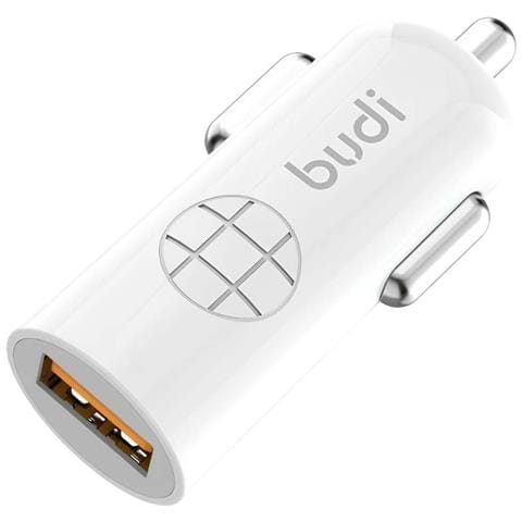 Caricatore Per Auto Usb 18w Quick Charge 3.0 Con Led, Bianco - Foto 5