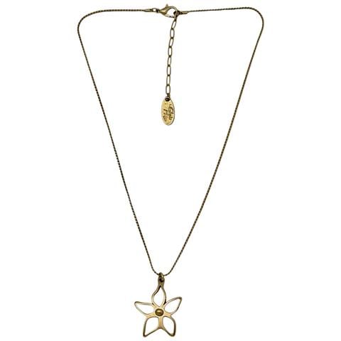 Collare A Coda Di Topo In Ottone Da 40 M, Irregolare, Placcato Oro - Foto 1