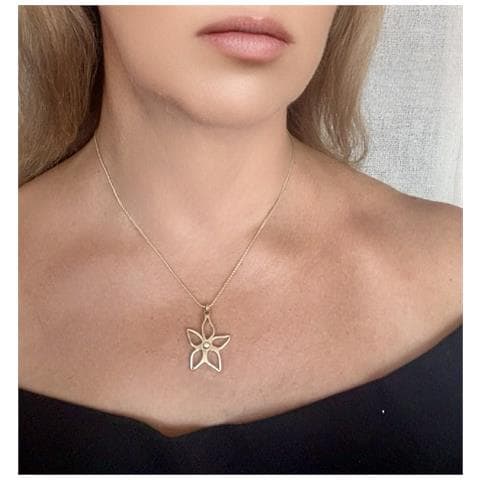 Collare A Coda Di Topo In Ottone Da 40 M, Irregolare, Placcato Oro - Foto 3