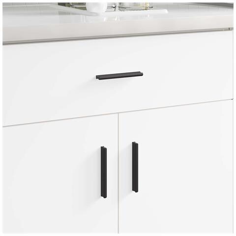 Manico 973 pcs Nero 106 x 7,4 x 15,5 mm Alluminio - Foto 2