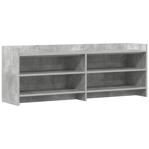 Mobile TV 135 x 33 x 47 cm Grigio Cemento Legno ingegnerizzato - Foto 1