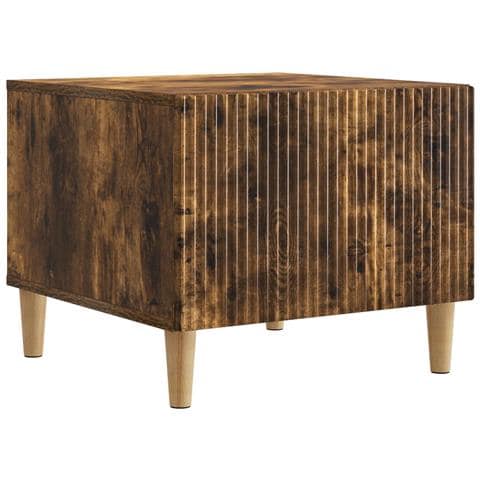 Tavolino da salotto con cassetto Rovere Fumo 49 x 50 x 40 cm - Foto 1