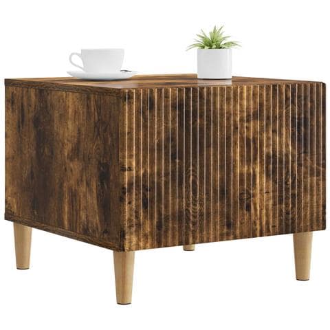 Tavolino da salotto con cassetto Rovere Fumo 49 x 50 x 40 cm - Foto 2