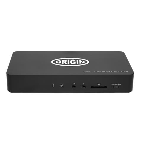 OSDOCK-T4K15-OS-KBD /MS-WRL replicatore di porte e docking station per laptop USB 3.2 Gen 2 (3.1 Gen 2) Type-C Nero - Foto 2