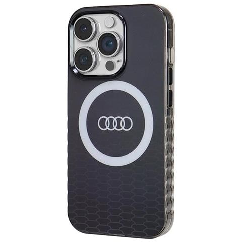 Audi Iml Big Logo Magsafe Case Per Iphone 14 Pro - Nero - Foto 1