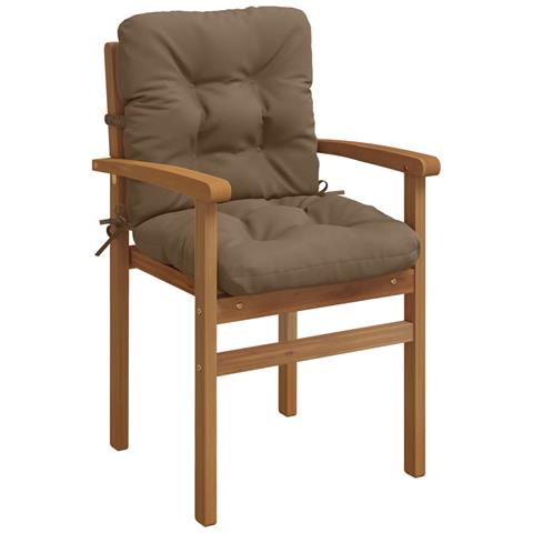 Cuscini per Sedia Alta in 6 Pezzi VIANEN 6 pcs 100% Poliestere - Foto 2