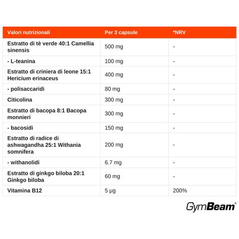 Integratore in capsule FueFocus senza caffeina - Foto 2