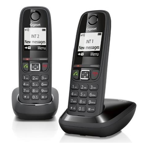 AS405 Cordless Duo Display 1,8" Vivavoce - Nero - Foto 7