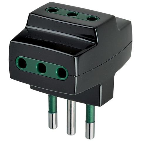00320 - Adattatore Multipla S11+3p11 Nero - Foto 2