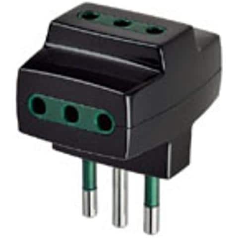 00320 - Adattatore Multipla S11+3p11 Nero - Foto 1