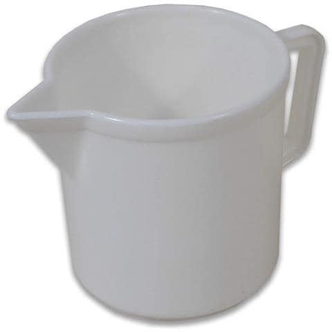 Caraffa Per Alimenti Graduata Da 5 Litri In Plastica - Bianco - Foto 1