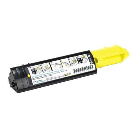 TONER COMPATIBILE -  Per Dell 3100cn 593-10063 Giallo 4000pag. - Foto 1