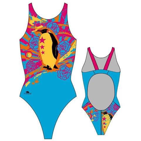 Costumi Da Bagno Turbo Pingu Pro Resist Costumi Donna L - Foto 1