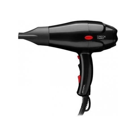 Asciugacapelli Dreox Compatto Nero Professionale 2000 W - Foto 1
