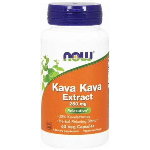 Now Kava Kava Extract, 250 Mg 60 Capsule - Dimagrante - Foto 1