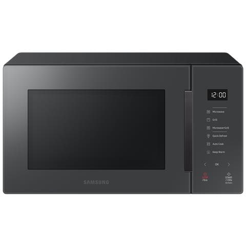 SAMSUNG Forno Microonde con Grill MG23T5018G Capacità 23 Litri Potenza 800 Watt Colore Grafite