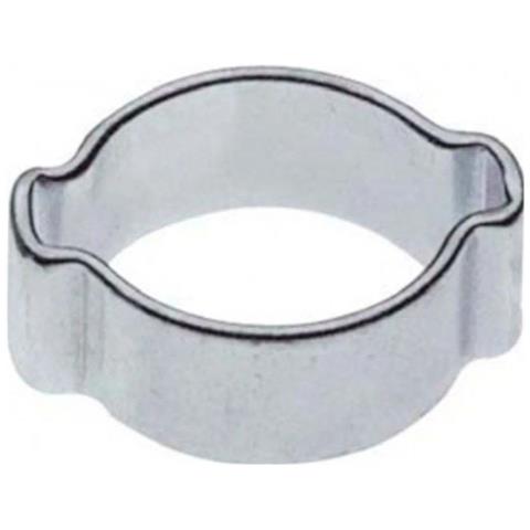 Fascette Metalliche Stringitubo - 2 Fascette Stringitubo 7mm Zincate 100 Pezzi - Foto 3