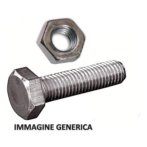 Conf. 4 Bulloni Zincati Testa Esagonale 8x40 Con Dado - Foto 1
