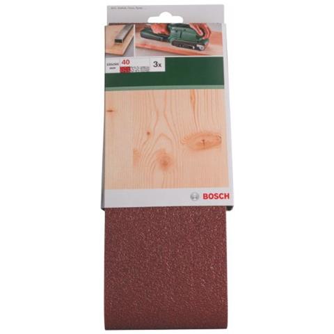 2609256222 Abrasivo Strisce Per Levigatrice A Nastro Qualità Rossa 100x560 Grana 40 Confezione Da 3 Fogli - Foto 2