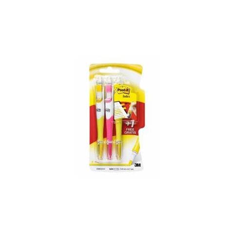 Post-it Index Textmarker, 2 x gialli, 1 x rosa - Foto 1