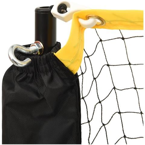 Rete Da Badminton Regolabile 500x103x94-158 Cm In Metallo - Foto 2