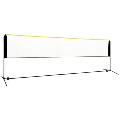 Rete Da Badminton Regolabile 500x103x94-158 Cm In Metallo - Foto 1