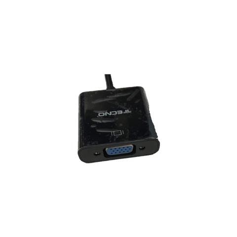 24.136 cavo e adattatore video VGA (D-Sub) HDMI tipo A (Standard) Nero - Foto 1