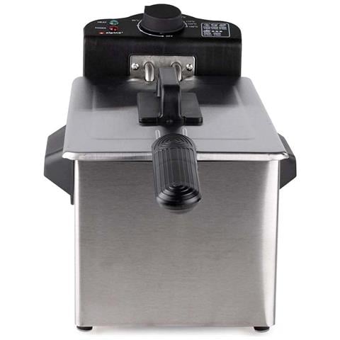 Friggitrice Elettrica 3l 2000w In Acciaio Con Termostato E Cestello Estraibile - Foto 2