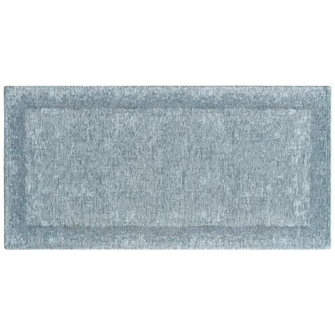 Tappeto Passatoia Cucina Corsia Retro Antiscivolo Disegno Dublino By Suardi 55x280 Azzurro - Foto 1