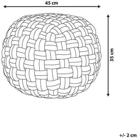 Pouf Hopa Velluto Nero - Foto 9