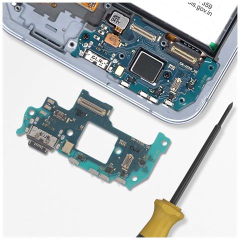 Connettore Di Ricarica Usb-c Galaxy A55 Con Microfono, Nero - Foto 4