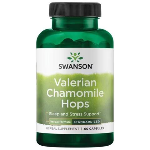 Valeriana Camomilla Luppolo - Standardizzato 60 Capsule - Foto 1