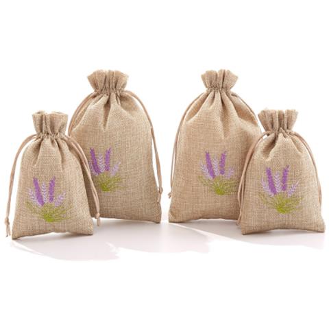 Confezione Da 5 Sacchetti In Cotone Con Coulisse M - Foto 5