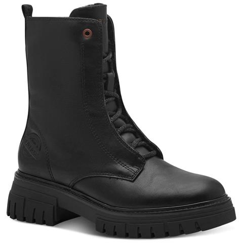 Black Casual Closed Booties Stivaletti Sintetico E Tessile Scarpe Donna Nero Eu 37, 5-26242-43 001 - Foto 1