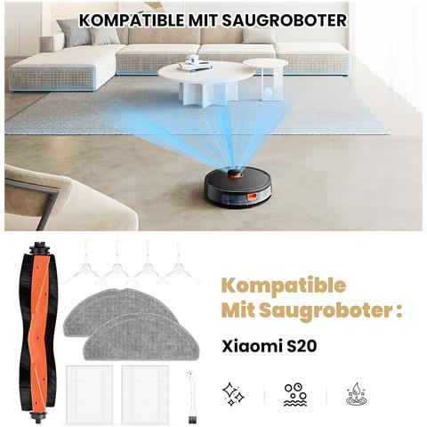 Kit Di Accessori Per Xiaomi Vacuum S20 - Foto 2