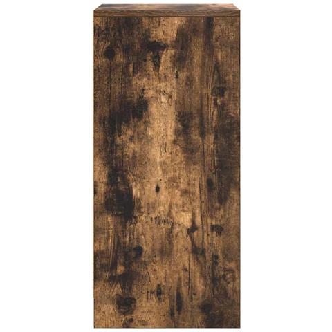 Scarpiera Rovere Fumo 29,5x34x76 cm in Legno Multistrato - Foto 2