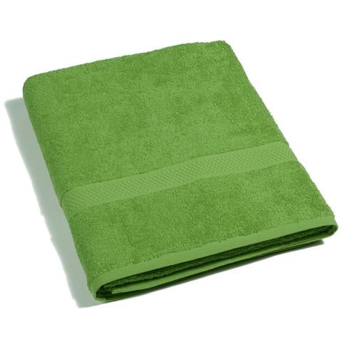 Telo Bagno Spugnissima Minorca In Cotone Colore Verde Misura Standard - Foto 1