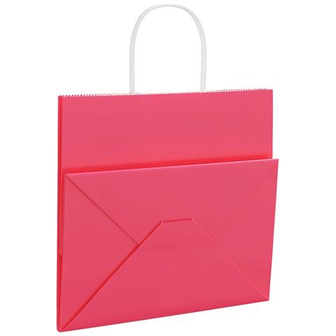 Sacchetti di Carta 250 pz con Manici Rosa 54x15x49 cm - Foto 9