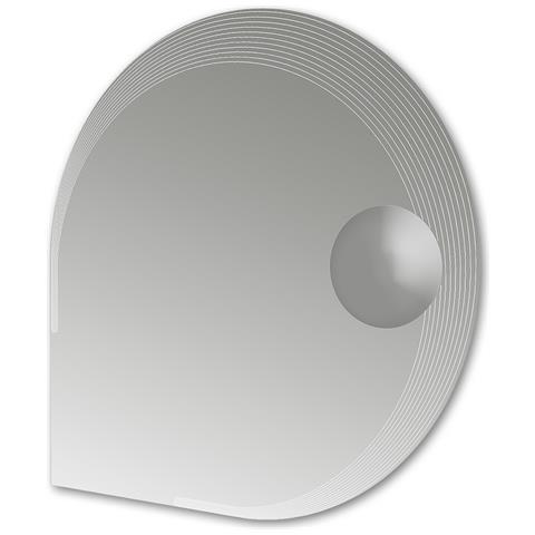 Specchio Illuminazione Led Con Specchio Ingrandimento Made In Italy 45012 - Foto 1
