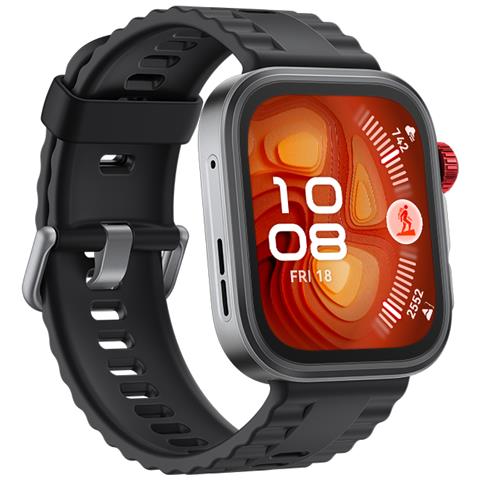 WATCH FIT 4 Pro, vetro zaffiro, cassa in titanio e cinturino nero. Fino a 10 giorni di autonomia e compatibile con iOS e Android. - Foto 2