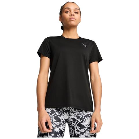 W Tad Essential Crew Tee 52717701, Donne, Nero, L - Foto 1