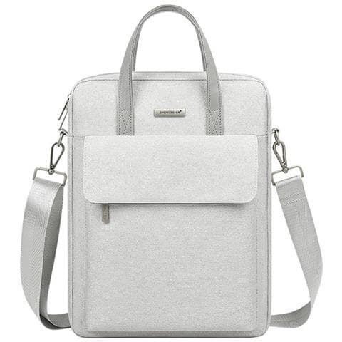 Borsa Per Laptop Multistrato In Poliestere - Resistente All'acqua, Leggera E Antiurto Grey 15,6 Pollici - Foto 1