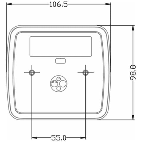 Fanale Posteriore Dx Led 106,5x98x35mm - Foto 2