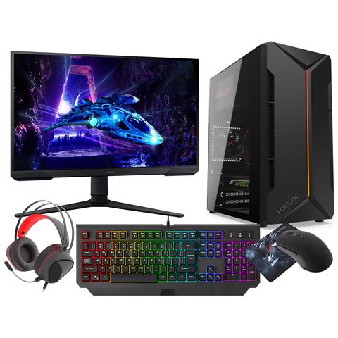 Astro Gaming Set R7 5700g 32gb Rx Vega8 Ssd 1tb Nvme Wifi Win11 24"" - Foto 1